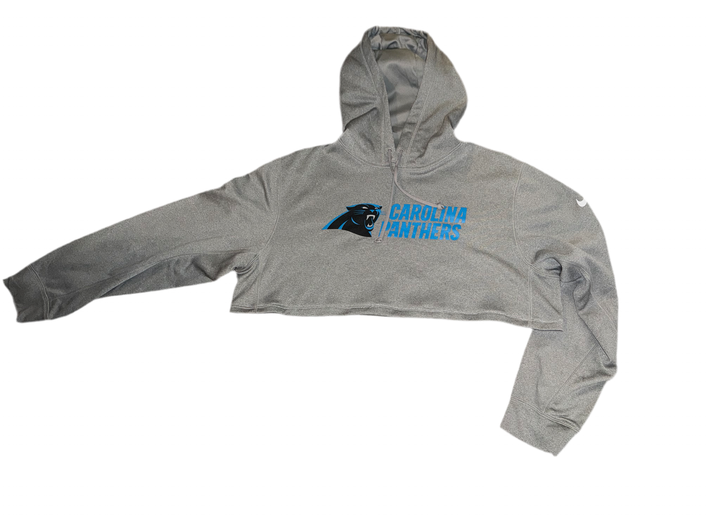 Cropped Carolina Panthers Hoodie