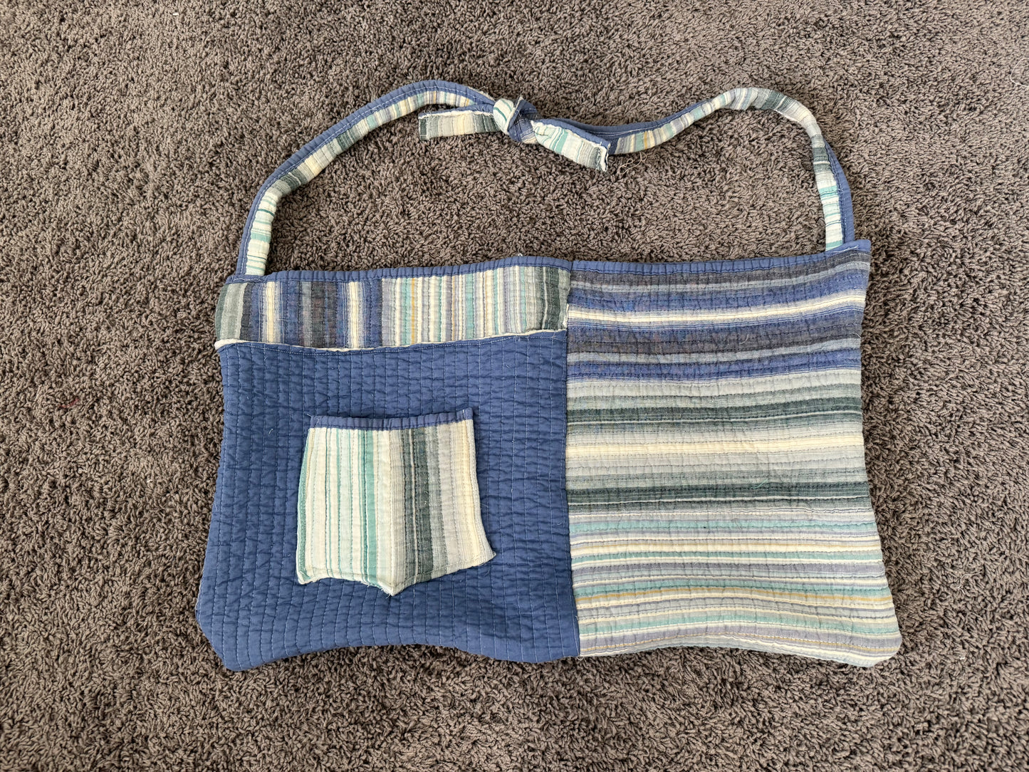 Upcycled Quilt Crossbody Bag